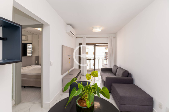 Imagem Apartamento com 1 Quarto para Alugar, 42 m² em Itaim Bibi - São Paulo Imagem Apartamento com 1 Quarto para Alugar, 42 m² em Itaim Bibi - São Paulo