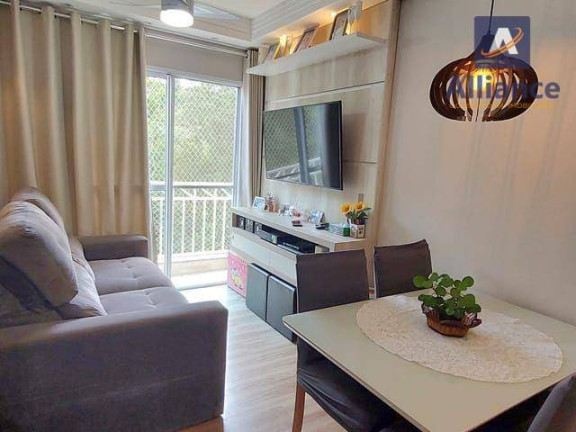 Apartamento com 2 Quartos à Venda, 49 m² em Condomínio Residencial Verona - Valinhos