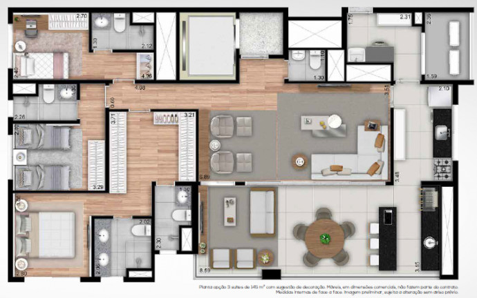 Imagem Apartamento com 3 Quartos à Venda, 112 m² em Ipiranga - São Paulo Imagem Apartamento com 3 Quartos à Venda, 112 m² em Ipiranga - São Paulo