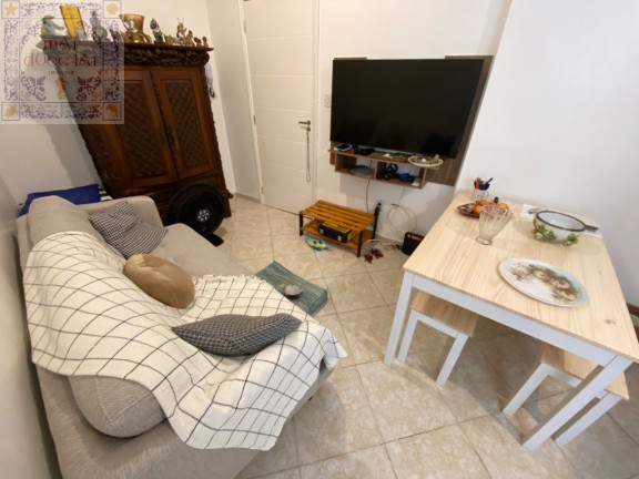 Imagem Apartamento com 1 Quarto à Venda, 43 m² em José Menino - Santos Imagem Apartamento com 1 Quarto à Venda, 43 m² em José Menino - Santos