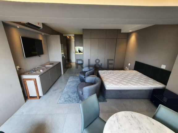 Imagem Apartamento com 1 Quarto para Alugar, 44 m² em Brooklin - São Paulo Imagem Apartamento com 1 Quarto para Alugar, 44 m² em Brooklin - São Paulo