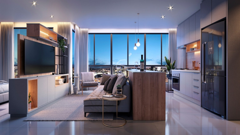 Imagem Apartamento com 1 Quarto à Venda, 37 m² em Saguaçu - Joinville