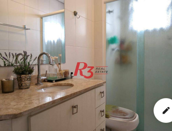 Imagem Apartamento com 3 Quartos para Alugar, 80 m² em Gonzaga - Santos Imagem Apartamento com 3 Quartos para Alugar, 80 m² em Gonzaga - Santos