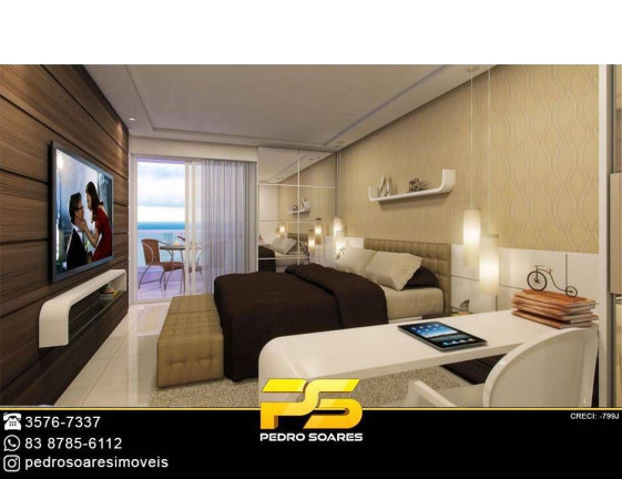 Imagem Apartamento com 3 Quartos à Venda, 127 m² em Altiplano Cabo Branco - João Pessoa