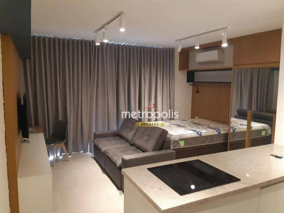 Imagem Apartamento com 1 Quarto para Alugar, 42 m² em Campo Belo - São Paulo