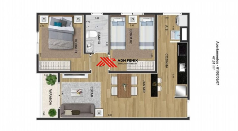 Imagem Apartamento com 2 Quartos à Venda, 47 m² em Vila Silveira - Guarulhos