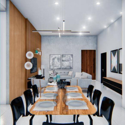 Imagem Casa com 4 Quartos à Venda, 280 m² em Alphaville Nova Esplanada 2 - Votorantim