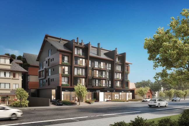 Imagem Imóvel com 2 Quartos à Venda, 80 m² em Centro - Gramado