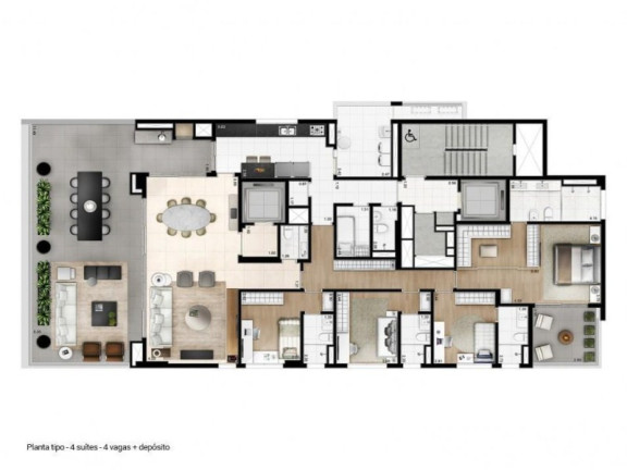 Imagem Apartamento com 4 Quartos à Venda, 278 m² em Moema - São Paulo Imagem Apartamento com 4 Quartos à Venda, 278 m² em Moema - São Paulo