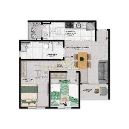 Imagem Apartamento com 2 Quartos à Venda,  em Sussuarana - Salvador