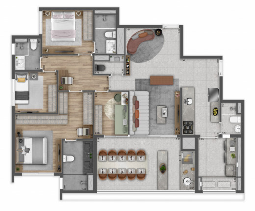 Imagem Apartamento com 4 Quartos à Venda, 132 m² em Vila Clementino - São Paulo Imagem Apartamento com 4 Quartos à Venda, 132 m² em Vila Clementino - São Paulo
