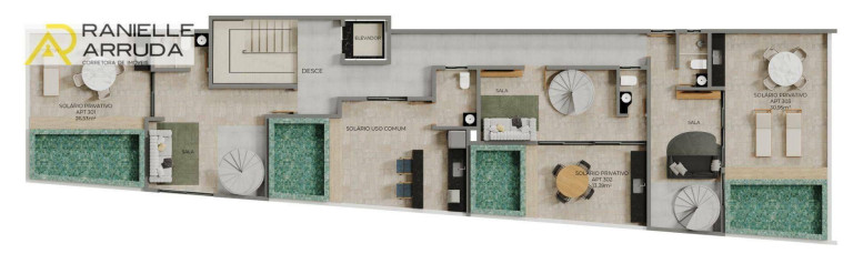 Imagem Apartamento com 2 Quartos à Venda, 48 m² em Poço - Cabedelo Imagem Apartamento com 2 Quartos à Venda, 48 m² em Poço - Cabedelo