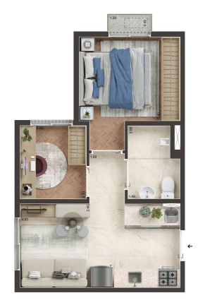 Imagem Apartamento com 1 Quarto à Venda, 32 m² em Butantã - São Paulo Imagem Apartamento com 1 Quarto à Venda, 32 m² em Butantã - São Paulo