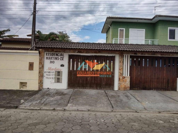 Casa com 1 Quarto à Venda ou Locação, 61 m² em Martim De Sá - Caraguatatuba