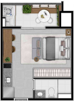 Imagem Apartamento com 1 Quarto à Venda, 36 m² em Santana - São Paulo Imagem Apartamento com 1 Quarto à Venda, 36 m² em Santana - São Paulo
