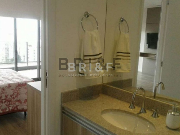 Imagem Apartamento com 1 Quarto para Alugar, 41 m² em Brooklin - São Paulo Imagem Apartamento com 1 Quarto para Alugar, 41 m² em Brooklin - São Paulo
