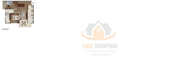 Imagem Apartamento com 2 Quartos à Venda, 54 m² em Satélite - Itanhaém Imagem Apartamento com 2 Quartos à Venda, 54 m² em Satélite - Itanhaém