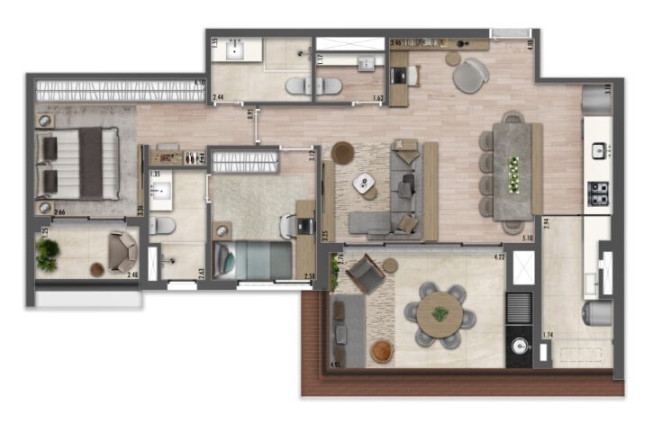 Imagem Apartamento com 3 Quartos à Venda, 95 m² em Vila Clementino - São Paulo Imagem Apartamento com 3 Quartos à Venda, 95 m² em Vila Clementino - São Paulo