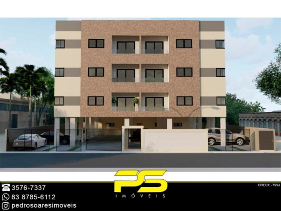 Imagem Apartamento com 2 Quartos à Venda, 51 m² em Camboinha - Cabedelo