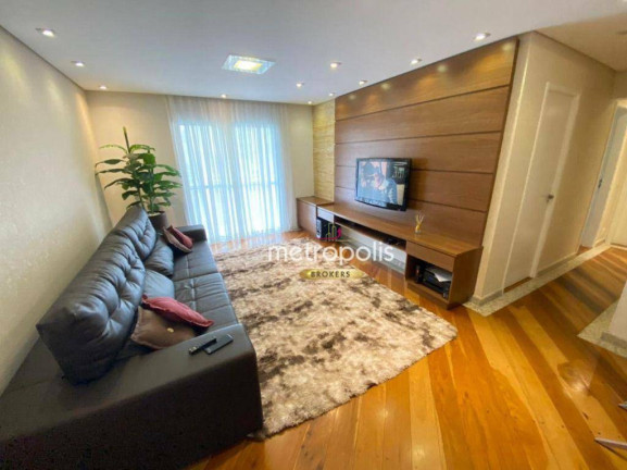 Apartamento com 3 Quartos à Venda, 100 m² em Jardim - Santo André