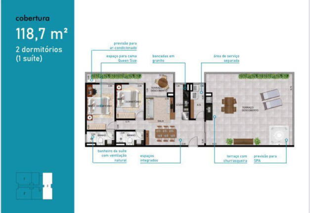 Imagem Apartamento com 1 Quarto à Venda, 42 m² em Sertão Do Meio - Ubatuba Imagem Apartamento com 1 Quarto à Venda, 42 m² em Sertão Do Meio - Ubatuba