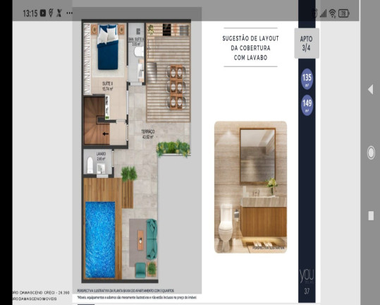 Imagem Imóvel com 2 Quartos à Venda, 68 m² em Vilas Do Atlântico - Lauro De Freitas Imagem Imóvel com 2 Quartos à Venda, 68 m² em Vilas Do Atlântico - Lauro De Freitas