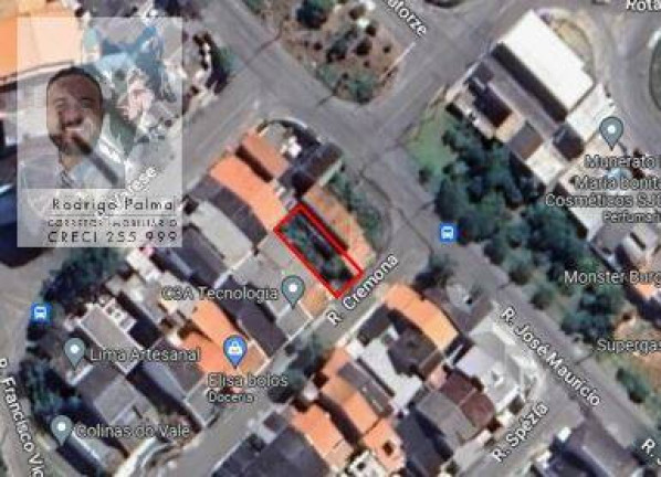 Terreno à Venda, 140 m² em Residencial Santa Paula - Jacareí