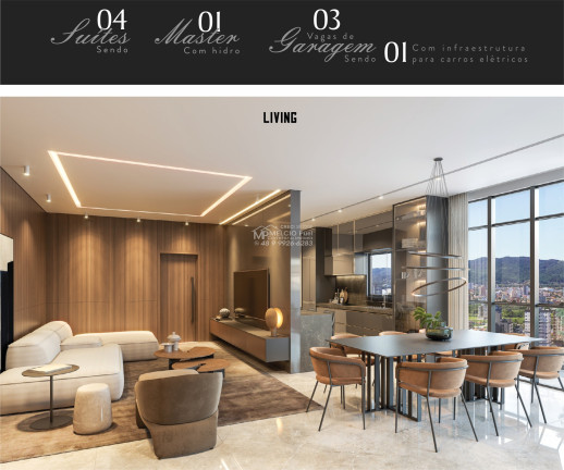 Imagem Apartamento com 4 Quartos à Venda, 173 m² em Meia Praia - Itapema