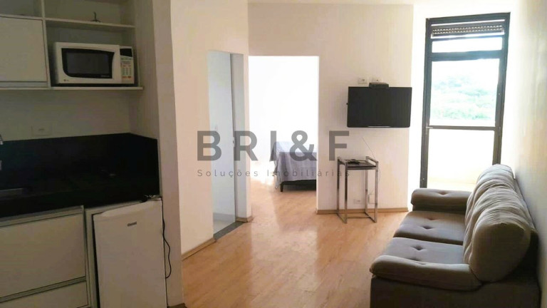Apartamento com 1 Quarto à Venda ou Locação, 39 m² em Moema - São Paulo