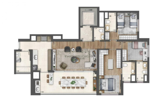 Imagem Apartamento com 3 Quartos à Venda, 122 m² em Vila Mariana - São Paulo Imagem Apartamento com 3 Quartos à Venda, 122 m² em Vila Mariana - São Paulo
