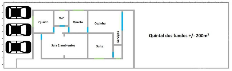 Imagem Casa com 3 Quartos à Venda, 145 m² em Centro - São José Dos Campos Imagem Casa com 3 Quartos à Venda, 145 m² em Centro - São José Dos Campos