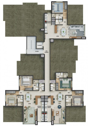 Imagem Apartamento com 2 Quartos à Venda, 82 m² em Planalto - Gramado Imagem Apartamento com 2 Quartos à Venda, 82 m² em Planalto - Gramado