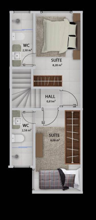 Imagem Sobrado com 2 Quartos à Venda, 55 m² em Boqueirao - Praia Grande Imagem Sobrado com 2 Quartos à Venda, 55 m² em Boqueirao - Praia Grande