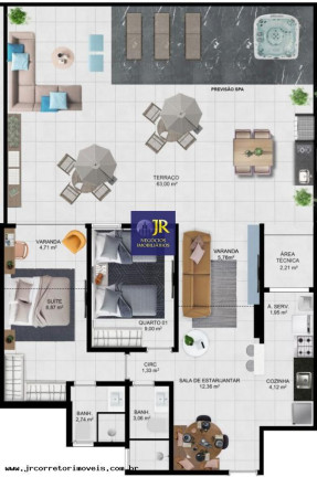 Imagem Imóvel com 2 Quartos à Venda, 64 m² em Praia De Itaparica - Vila Velha
