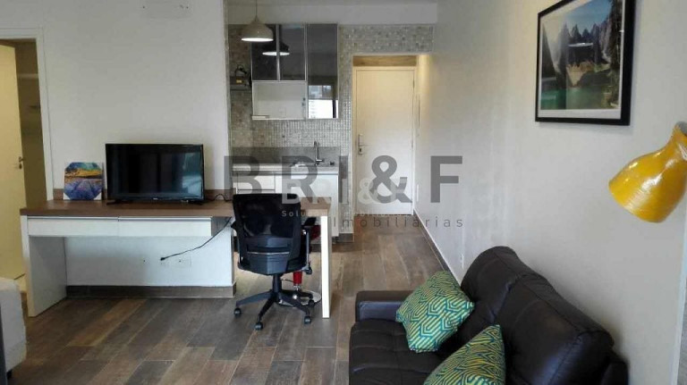 Imagem Apartamento com 1 Quarto para Alugar, 43 m² em Brooklin - São Paulo Imagem Apartamento com 1 Quarto para Alugar, 43 m² em Brooklin - São Paulo