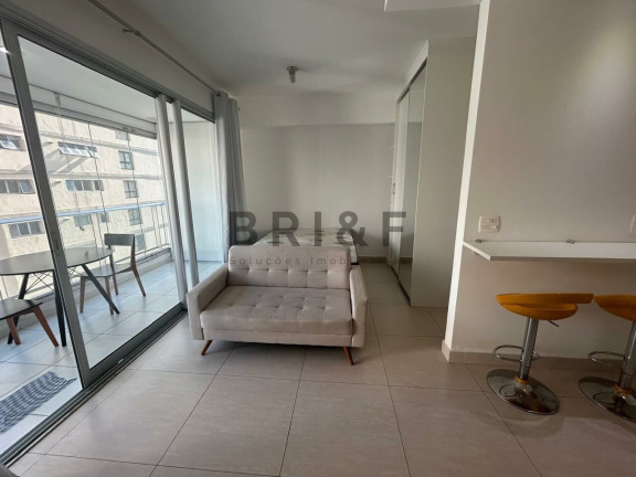 Imagem Apartamento com 1 Quarto para Alugar, 37 m² em Brooklin - São Paulo Imagem Apartamento com 1 Quarto para Alugar, 37 m² em Brooklin - São Paulo