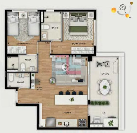 Imagem Imóvel com 3 Quartos à Venda, 74 m² em Saúde - São Paulo