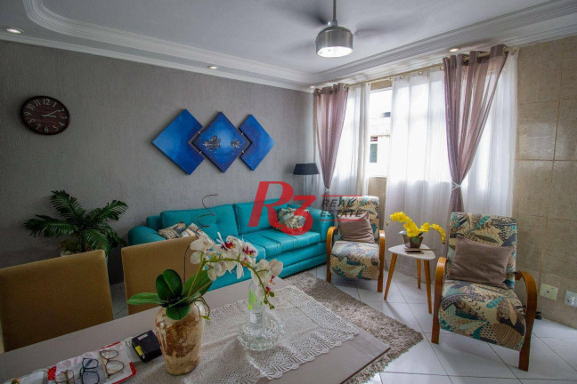 Imagem Apartamento com 3 Quartos à Venda, 92 m² em Vila São Jorge - Santos