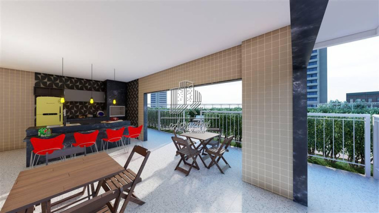 Imagem Imóvel com 1 Quarto à Venda, 56 m² em Caiçara - Praia Grande