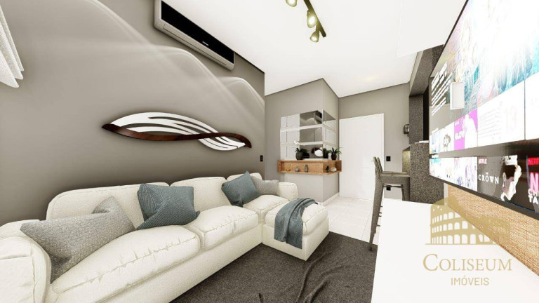 Imagem Apartamento com 1 Quarto à Venda, 46 m² em Caiçara - Praia Grande