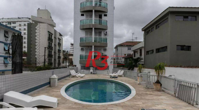 Apartamento com 2 Quartos à Venda ou Locação, 100 m² em Ponta Da Praia - Santos