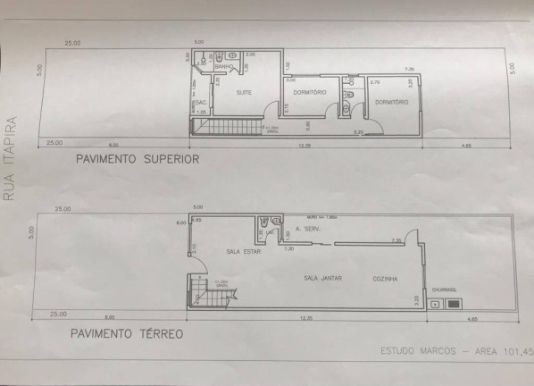 Imagem Sobrado com 3 Quartos à Venda, 101 m² em Parque Erasmo Assunção - Santo André Imagem Sobrado com 3 Quartos à Venda, 101 m² em Parque Erasmo Assunção - Santo André