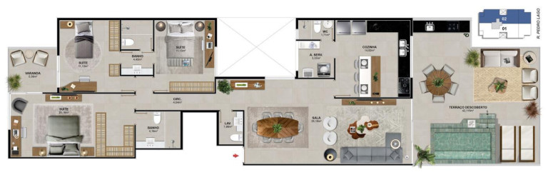 Imagem Apartamento com 3 Quartos à Venda, 173 m² em Barra Da Tijuca - Rio De Janeiro Imagem Apartamento com 3 Quartos à Venda, 173 m² em Barra Da Tijuca - Rio De Janeiro