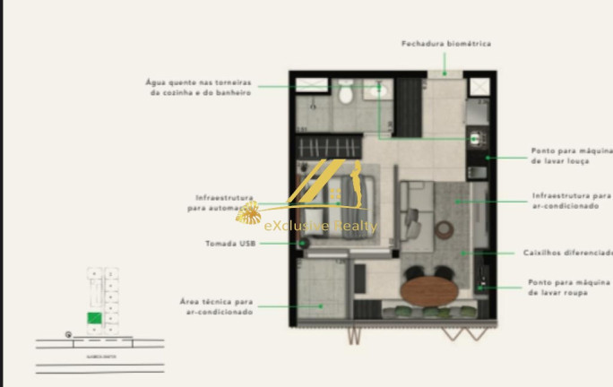Imagem Imóvel com 1 Quarto à Venda, 34 m² em Cerqueira César - São Paulo Imagem Imóvel com 1 Quarto à Venda, 34 m² em Cerqueira César - São Paulo