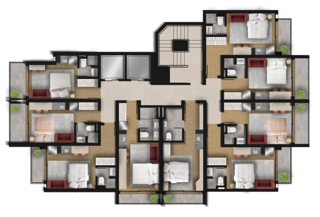Imagem Apartamento com 1 Quarto à Venda, 44 m² em Brooklin Paulista - São Paulo Imagem Apartamento com 1 Quarto à Venda, 44 m² em Brooklin Paulista - São Paulo