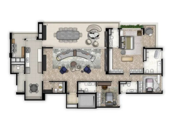 Imagem Imóvel com 4 Quartos à Venda, 244 m² em Moema - São Paulo Imagem Imóvel com 4 Quartos à Venda, 244 m² em Moema - São Paulo