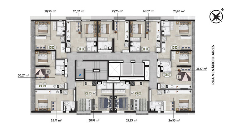 Imagem Apartamento com 2 Quartos à Venda, 39 m² em Perdizes - São Paulo Imagem Apartamento com 2 Quartos à Venda, 39 m² em Perdizes - São Paulo