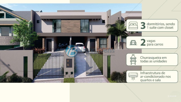 Imagem Sobrado com 3 Quartos à Venda, 112 m² em Atuba - Curitiba Imagem Sobrado com 3 Quartos à Venda, 112 m² em Atuba - Curitiba