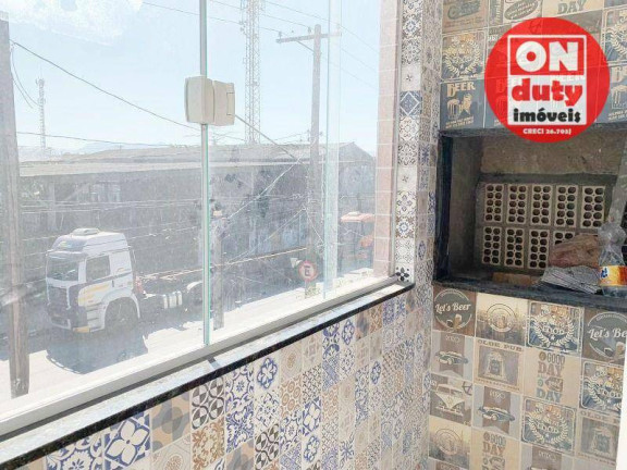 Imagem Casa com 2 Quartos à Venda, 72 m² em Chico De Paula - Santos Imagem Casa com 2 Quartos à Venda, 72 m² em Chico De Paula - Santos