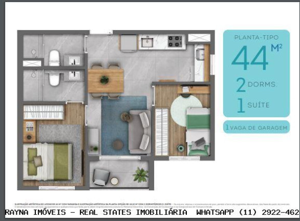 Imagem Apartamento com 1 Quarto à Venda, 24 m² em Tatuapé - São Paulo Imagem Apartamento com 1 Quarto à Venda, 24 m² em Tatuapé - São Paulo